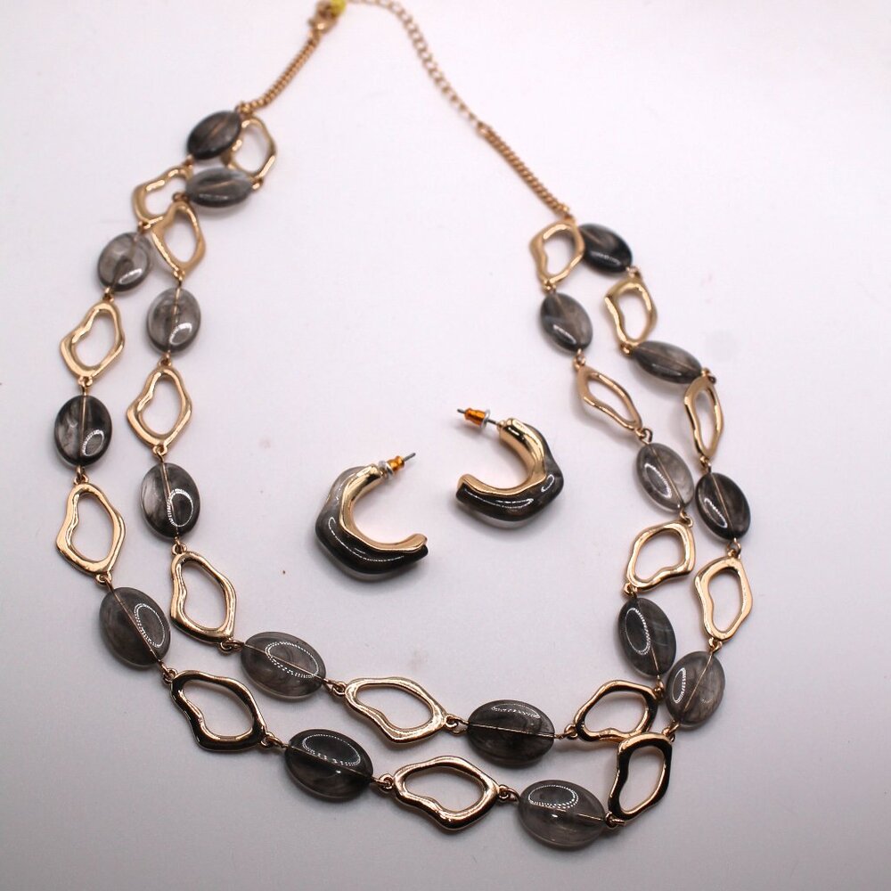 NIB Avon Studio 1886 Organic Opulence Necklace & Earrings